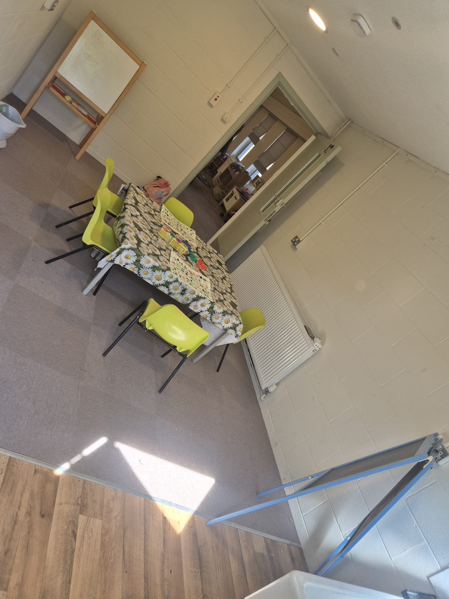 The lunch and mealtime area at Daisy Rose Daycare, Caversham.